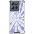 Purple Tie Dye Moto G Power 5G (2025) Clear Case